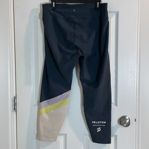 Peloton Navy and Pastel Leggings